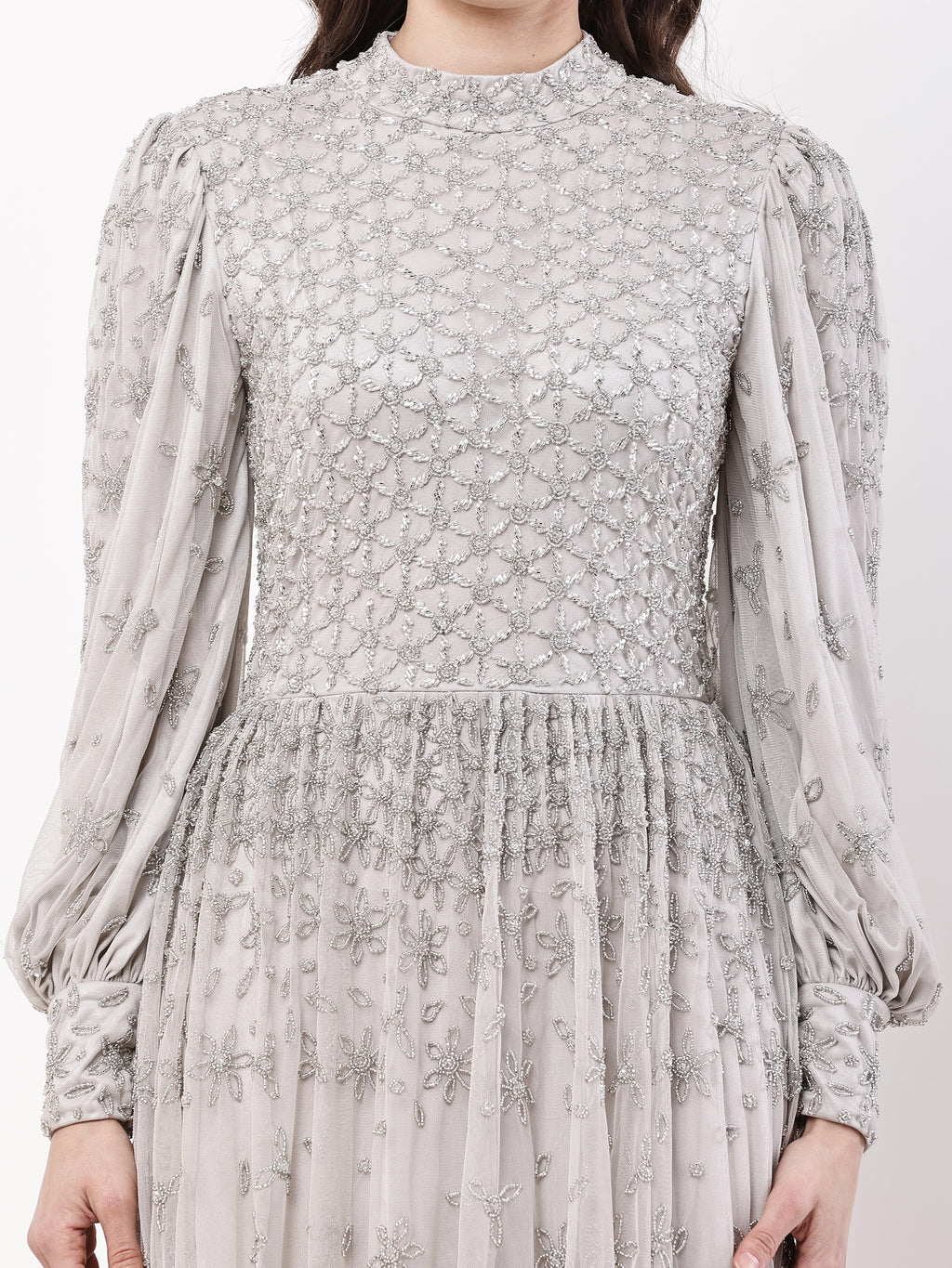 Florence Lattice Maxi Dress