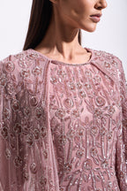Rosamund Cape Maxi Dress