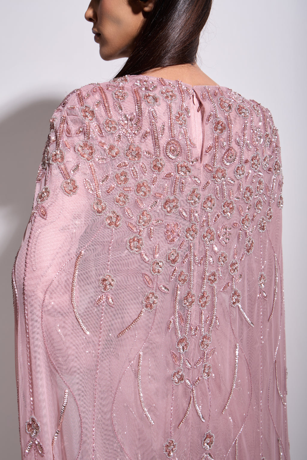ROSAMUND CAPE MAXI DRESS