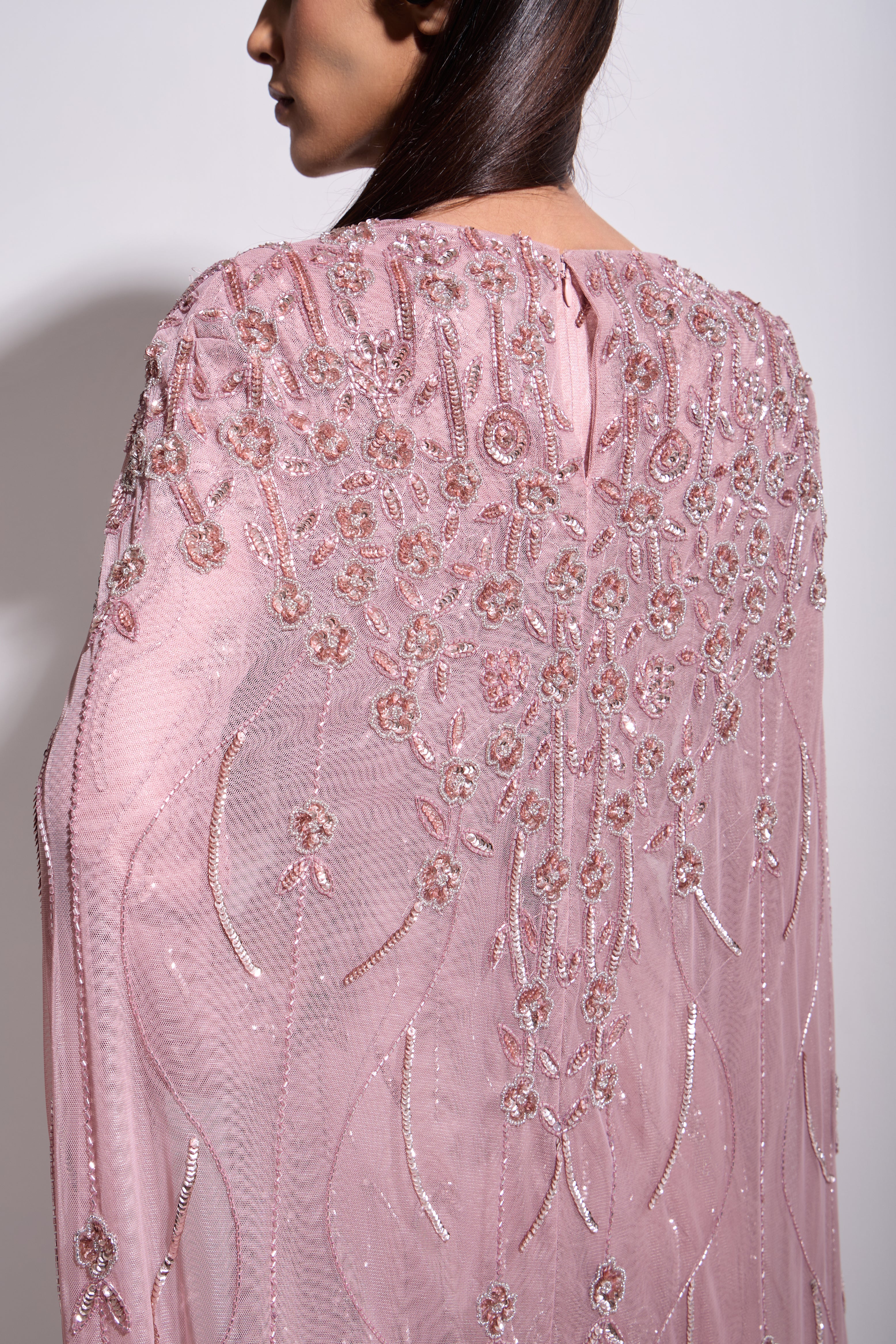 ROSAMUND CAPE MAXI DRESS