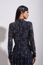 Isabella Mosaic Frock Maxi Dress