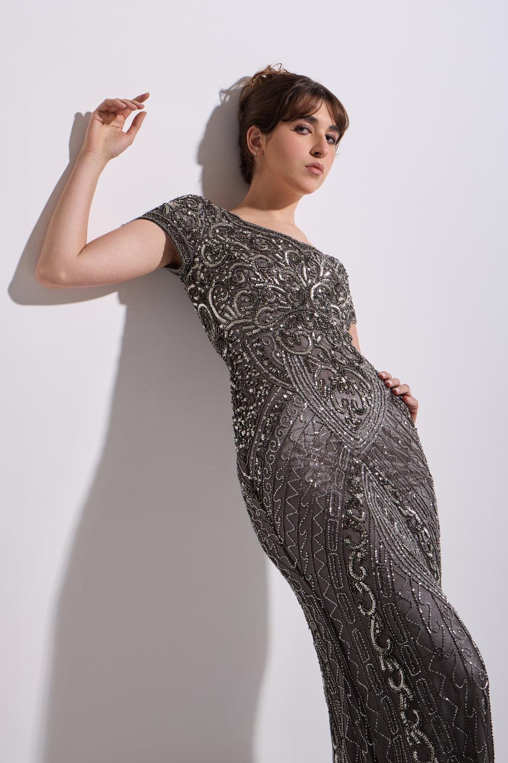 FLORENCE BAROQUE MAXI DRESS
