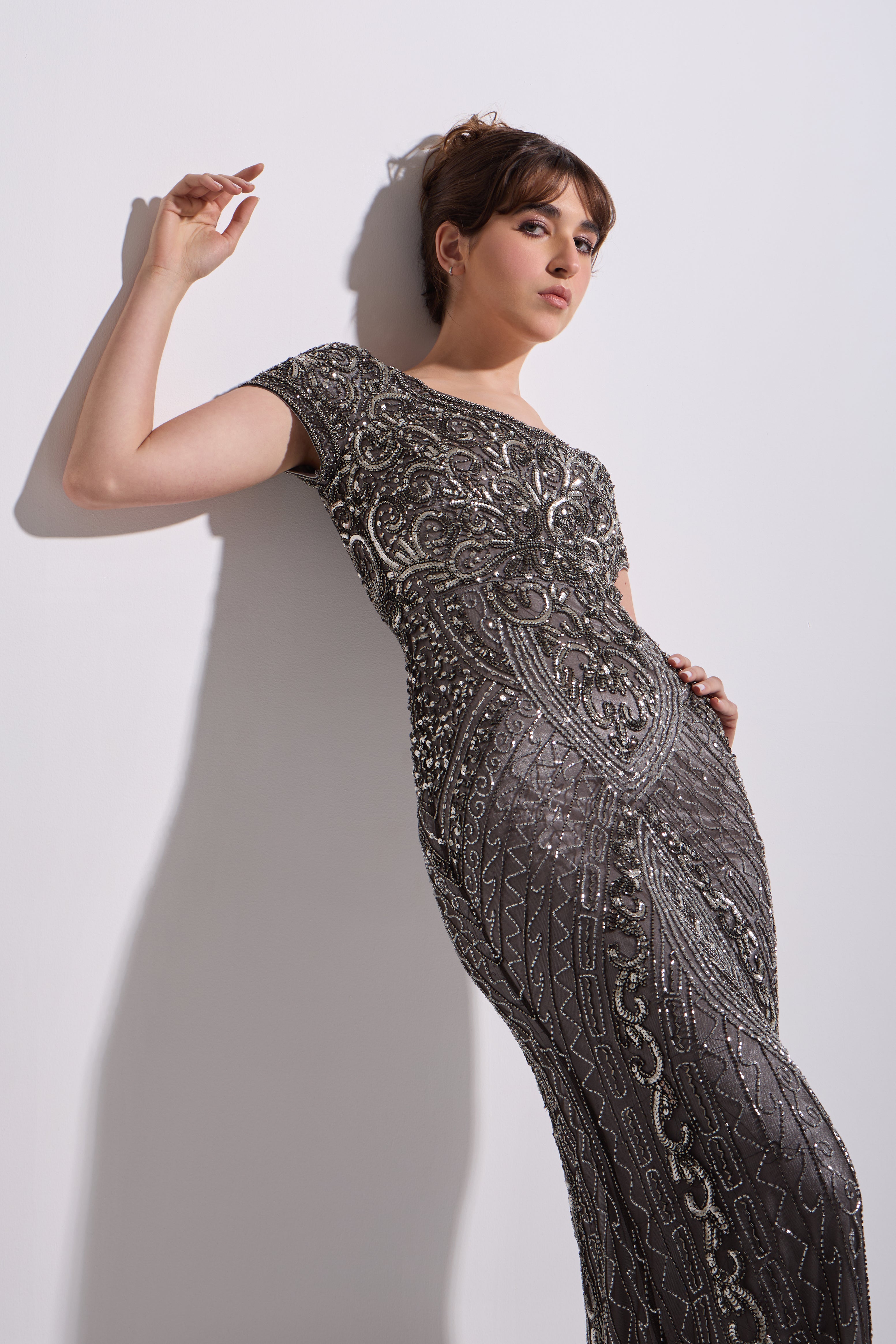FLORENCE BAROQUE MAXI DRESS