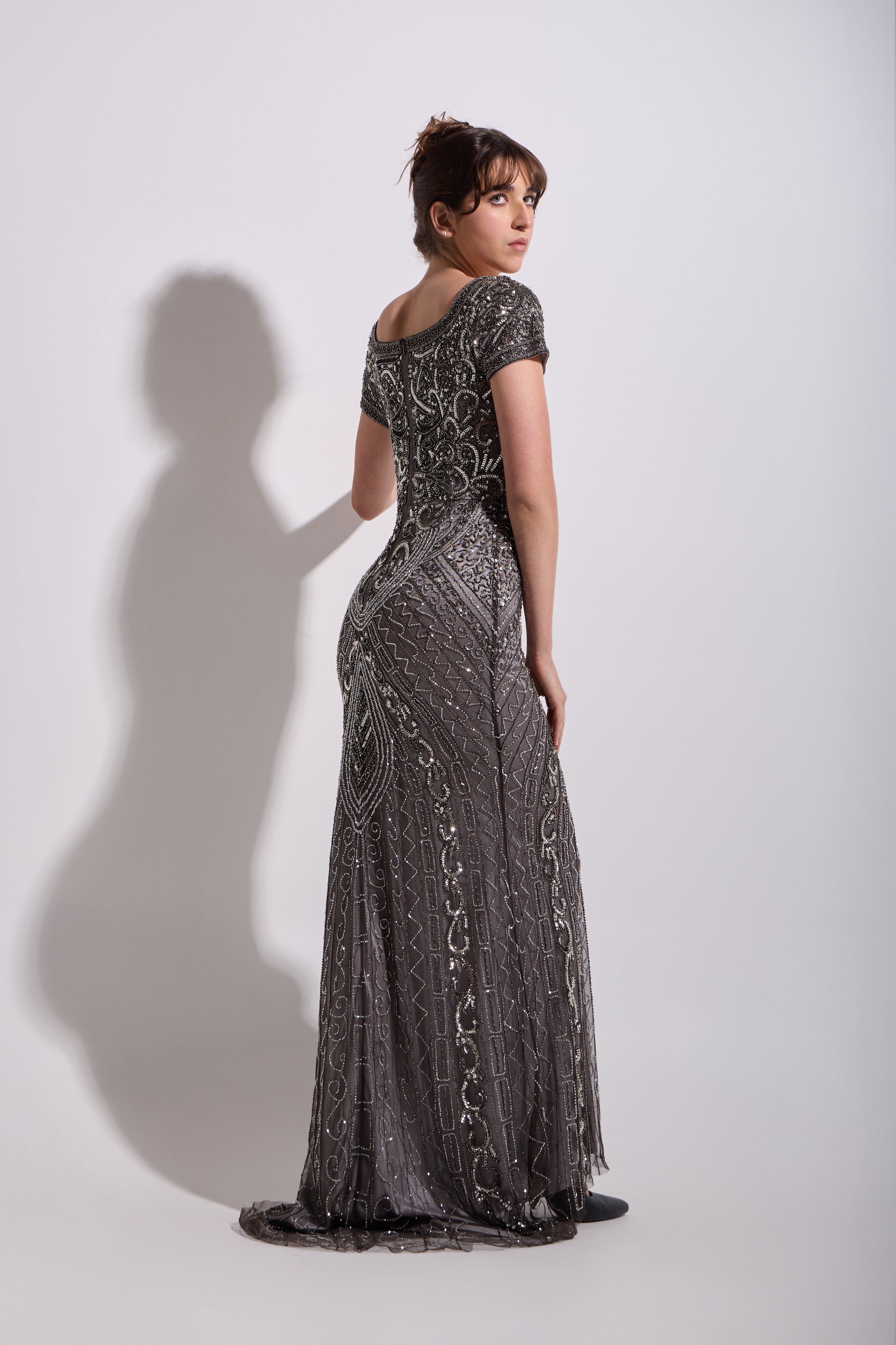 FLORENCE BAROQUE MAXI DRESS
