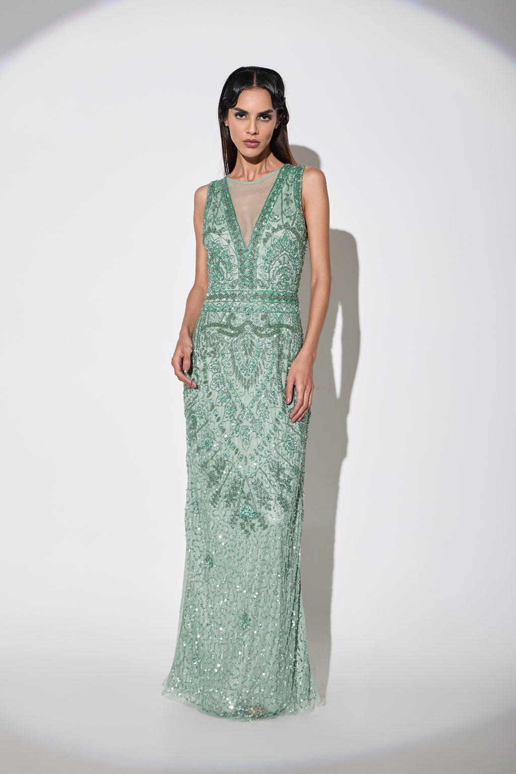 GENEVIEVE CAPE MAXI DRESS