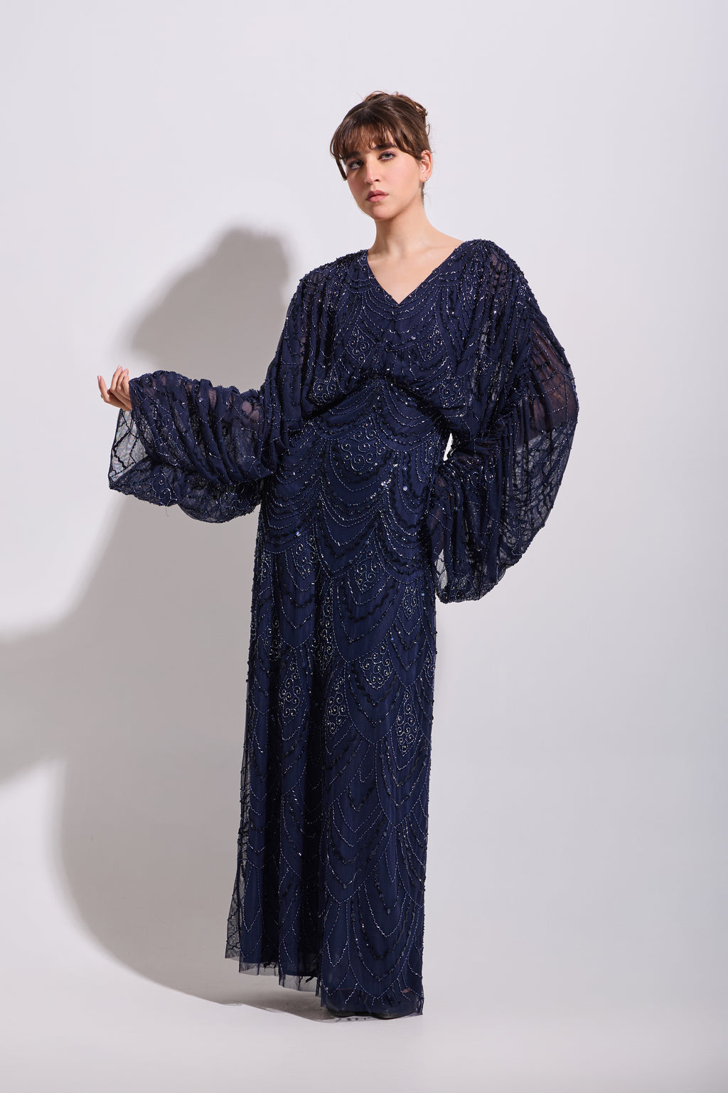 SERAPHINA BISHOP MAXI DRESS