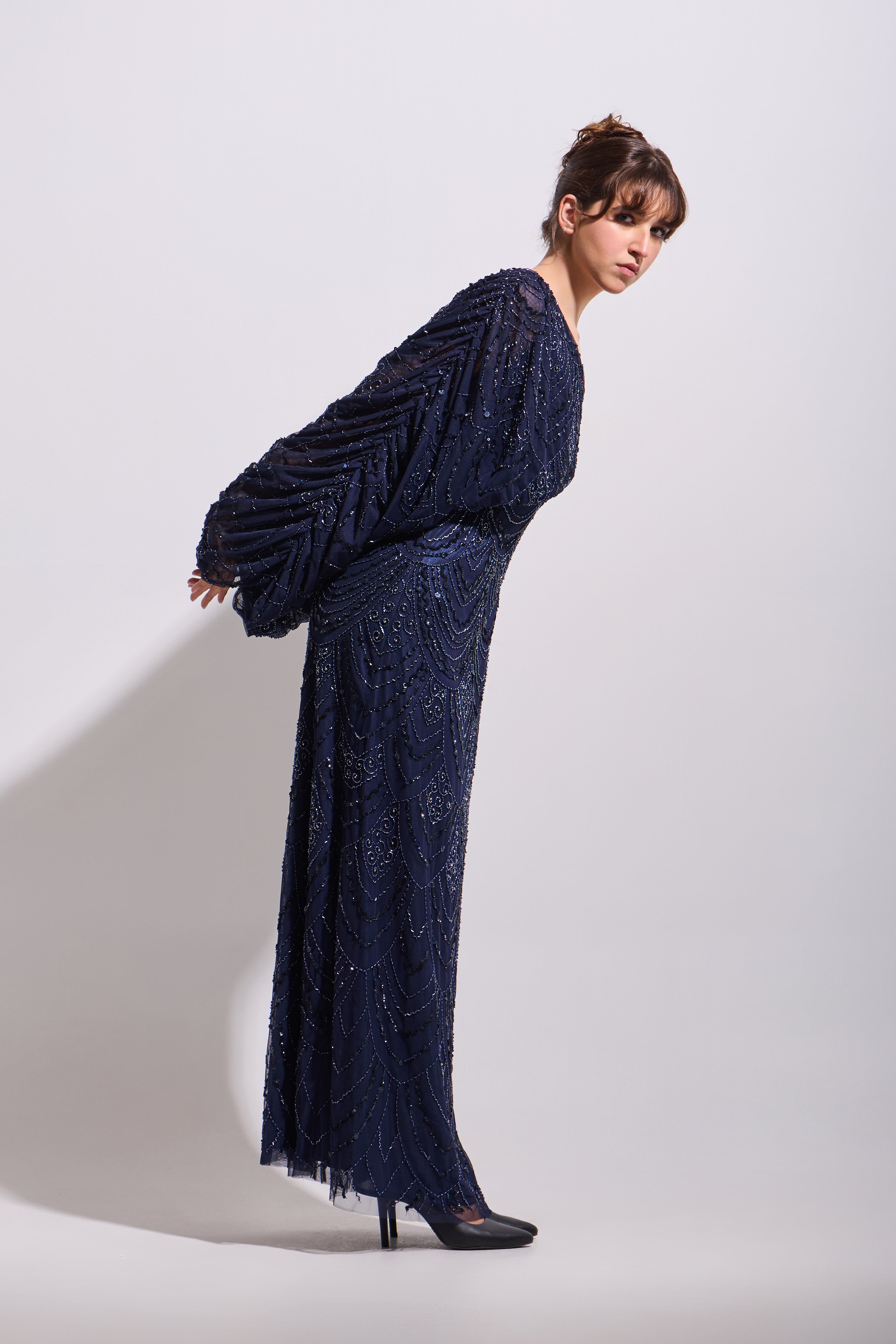 SERAPHINA BISHOP MAXI DRESS