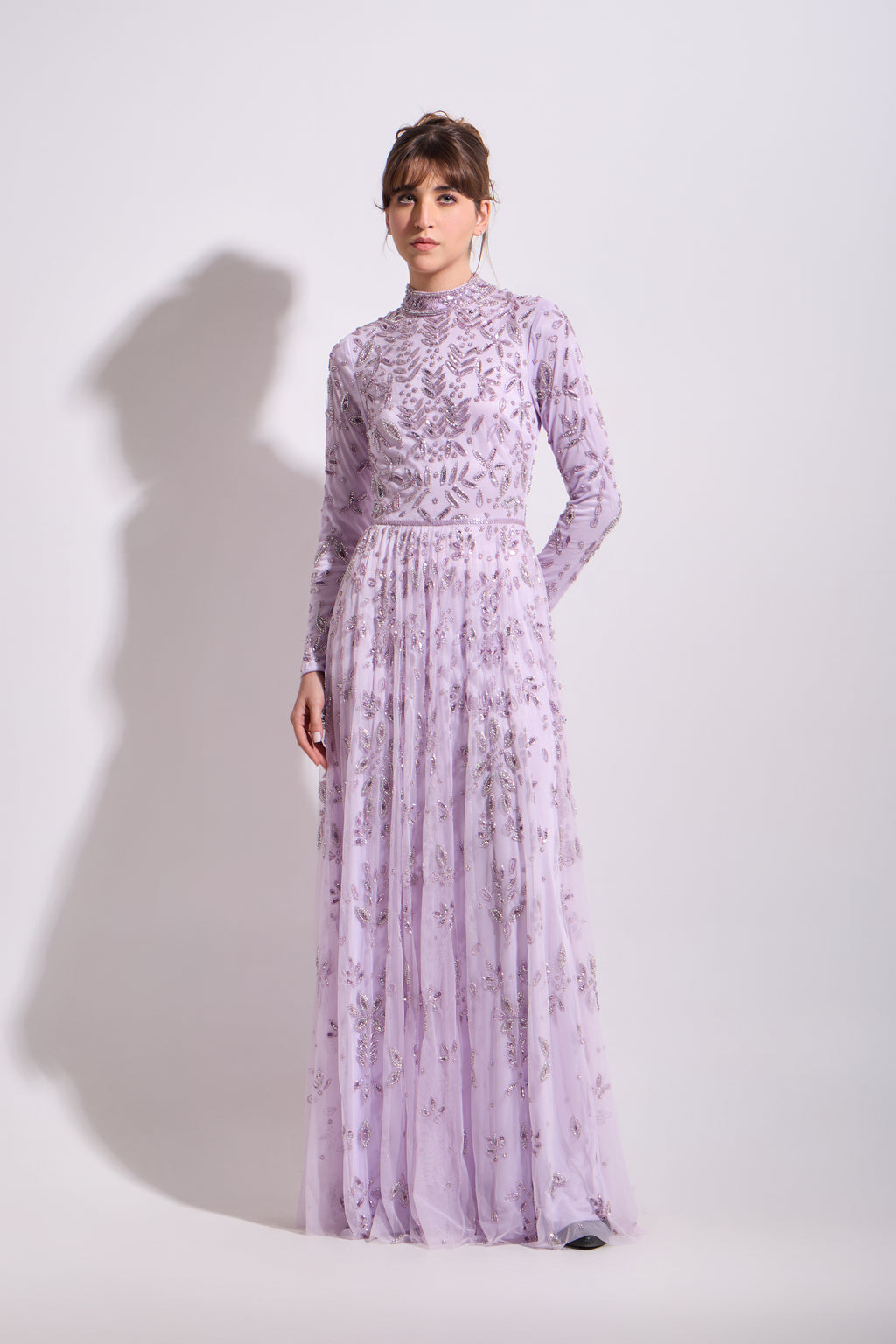 LILIANA MODEST MAXI DRESS