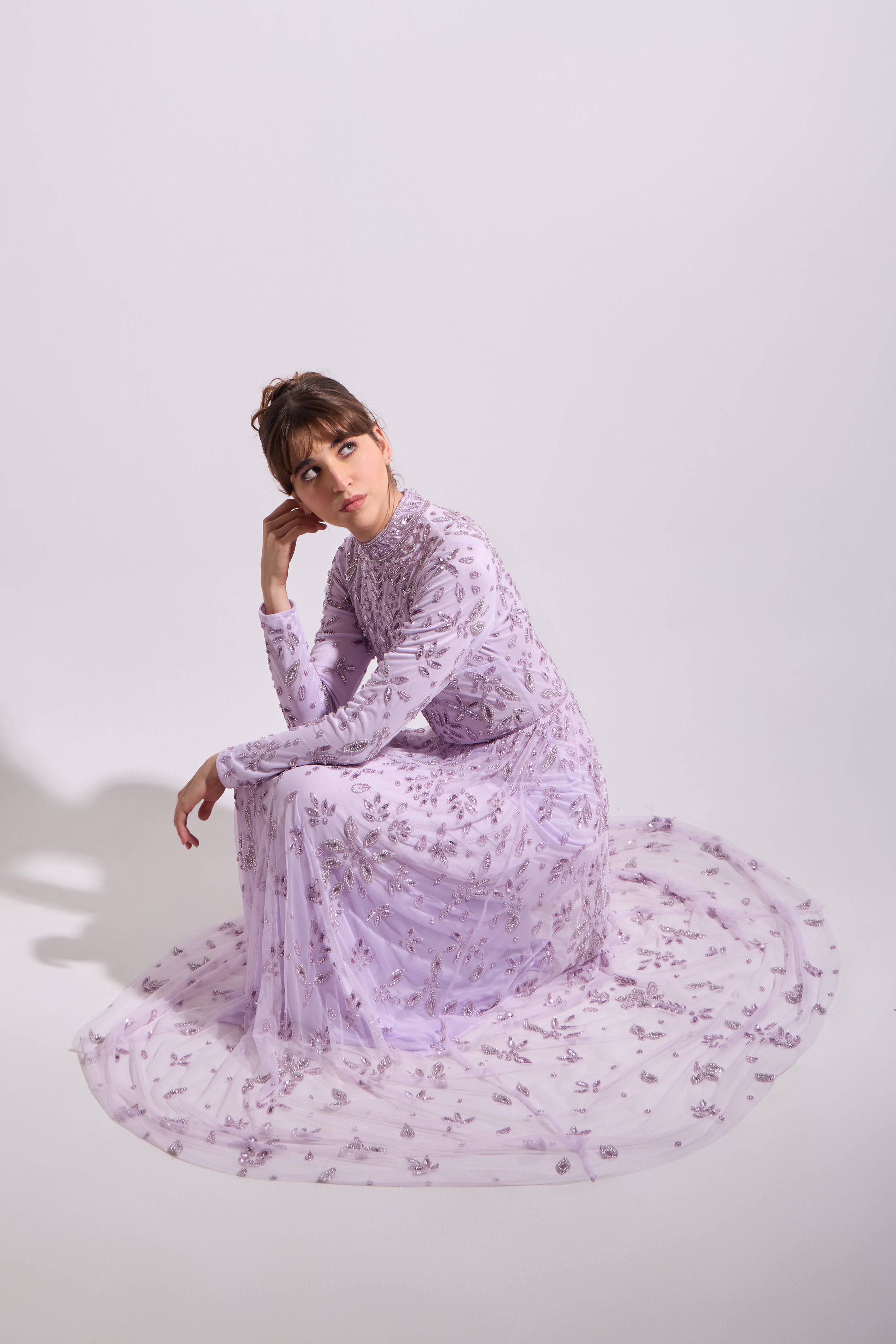 LILIANA MODEST MAXI DRESS