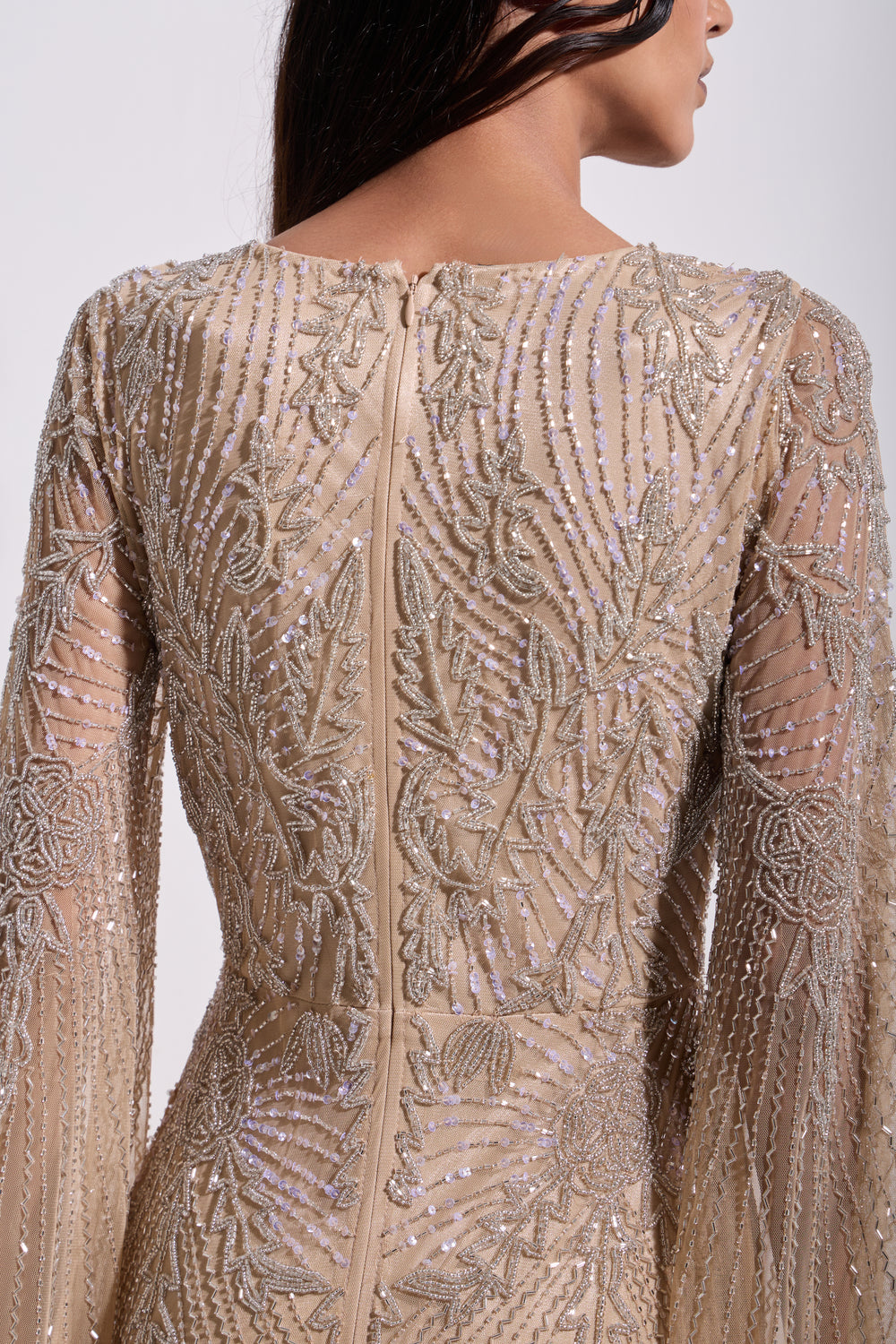 ELARA WINGED MAXI DRESS