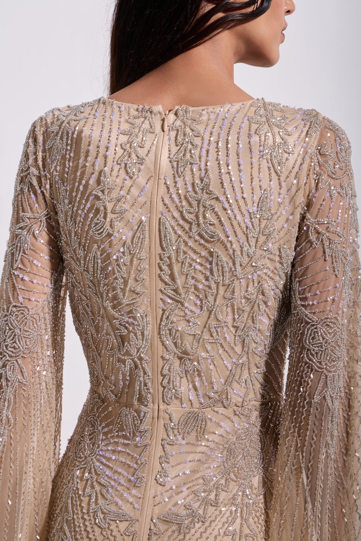 ELARA WINGED MAXI DRESS