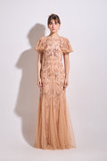 ROSALIA FLUTTER MAXI DRESS