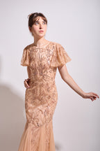 Rosalia Flutter Maxi Dress