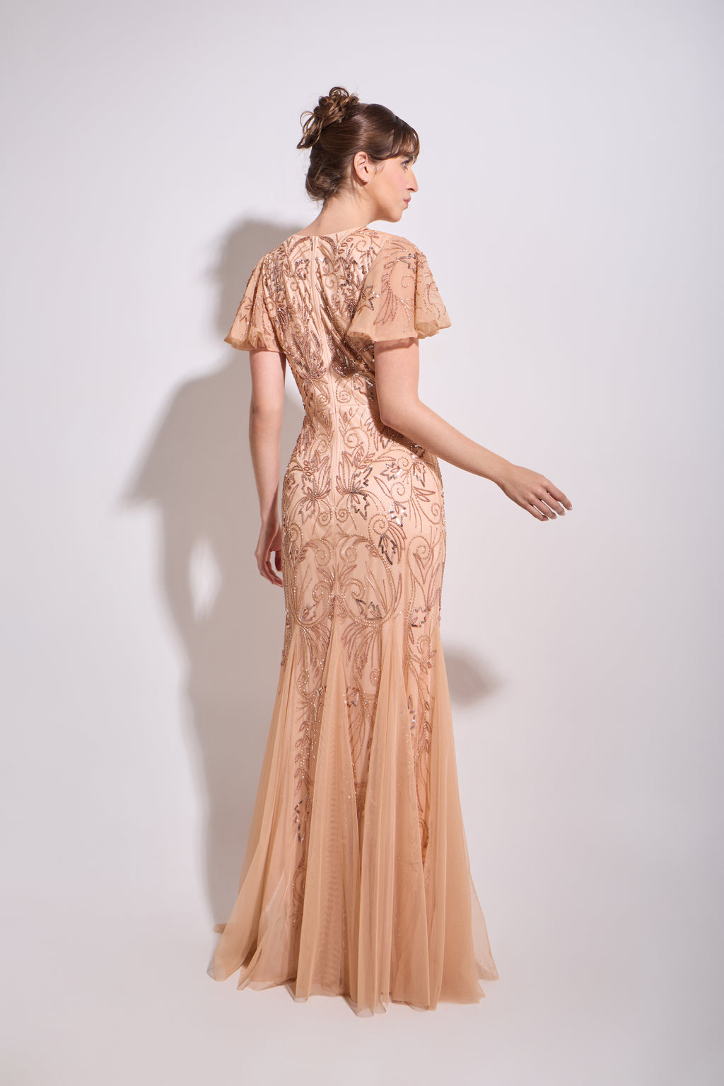 ROSALIA FLUTTER MAXI DRESS