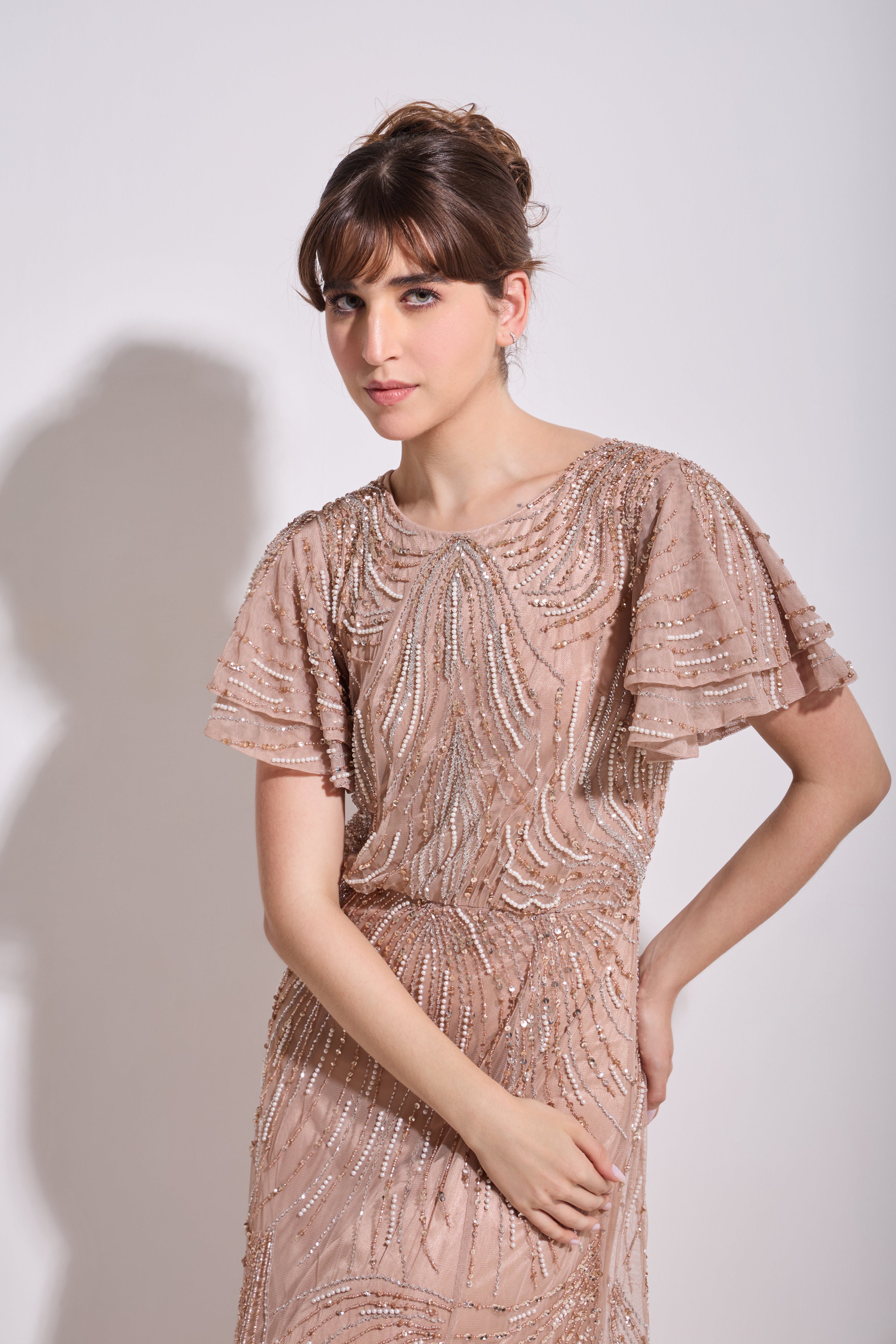 CLARA RADIANT MAXI DRESS