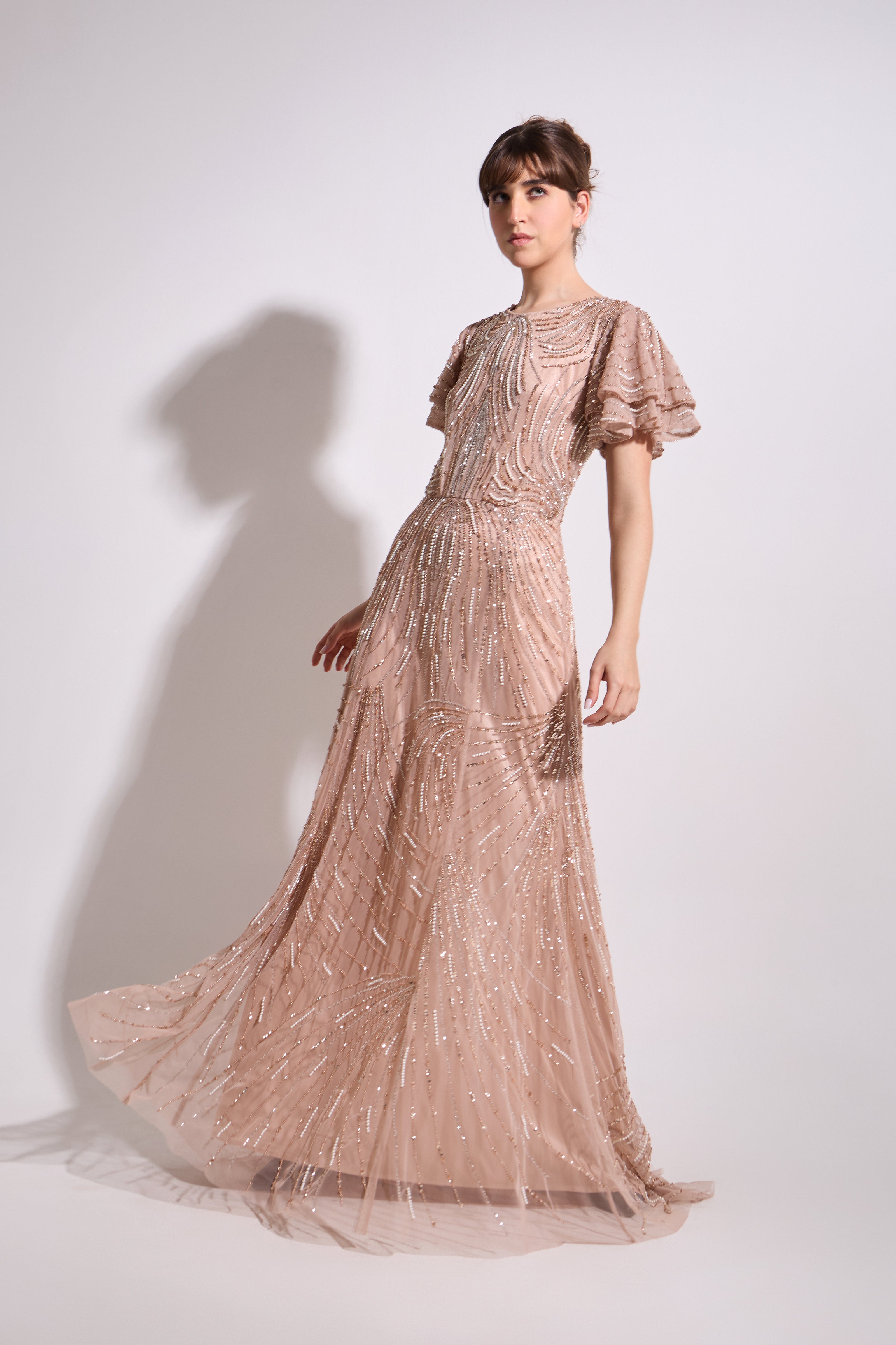 CLARA RADIANT MAXI DRESS