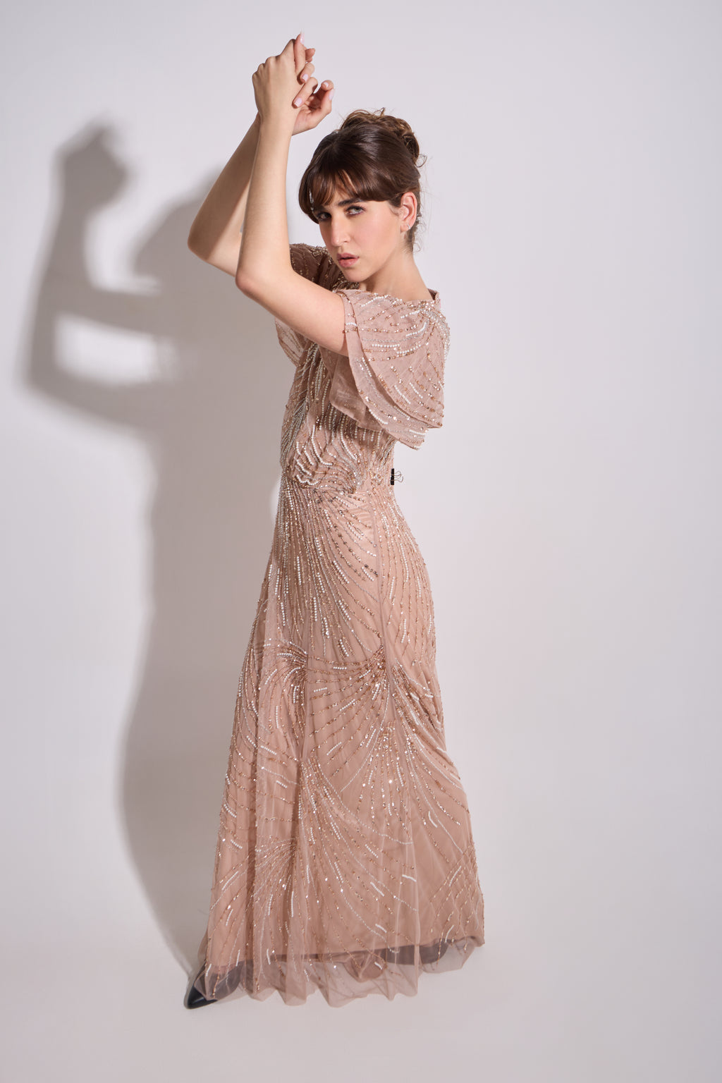 CLARA RADIANT MAXI DRESS